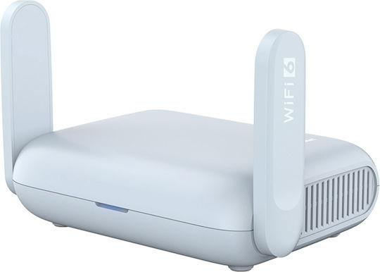 GL.iNet, Beryl AX GL-MT3000, Ruter, Wi-Fi 6, AX3000, Dual-Band, 1× 2.5GbE WAN + 1× Gigabit LAN, Blu - 3