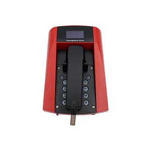 Telefon VoIP innovaphone IP160, Ekran OLED, Gigabit Ethernet, IP65 - Kuqe/Zezë