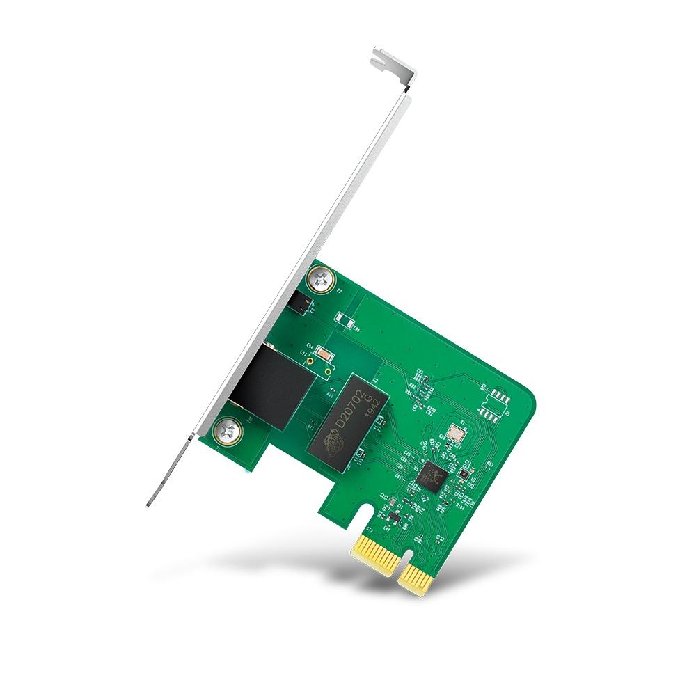 TP-Link Kartë Rrjeti TG-3468 / Gigabit / PCIe / 10/100/1000 Mbps / RJ45 – Gri