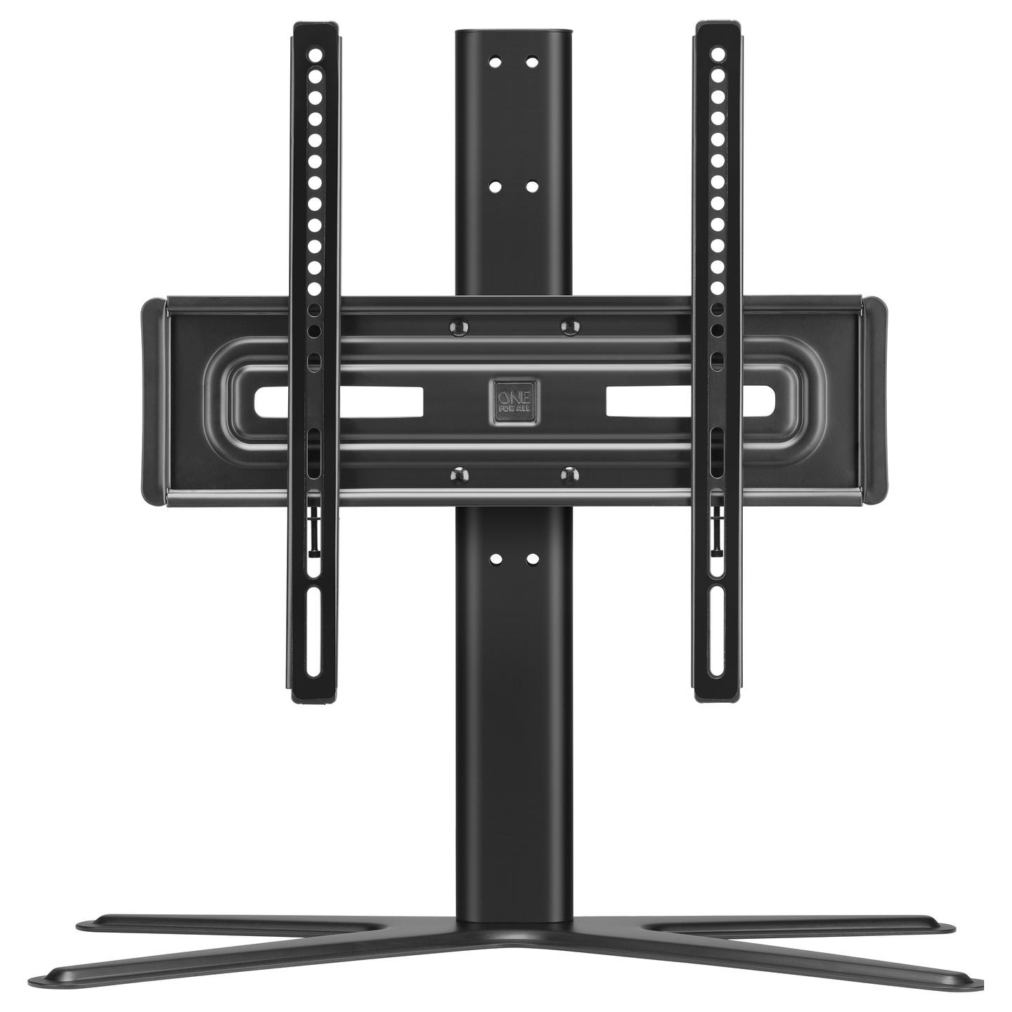 Mbajtëse për TV One For All WM 4471 / 32"-65" / 40kg / Tavolinë / Rregullim Lartësie / Tilt ±15° / Swivel 90° - Zezë