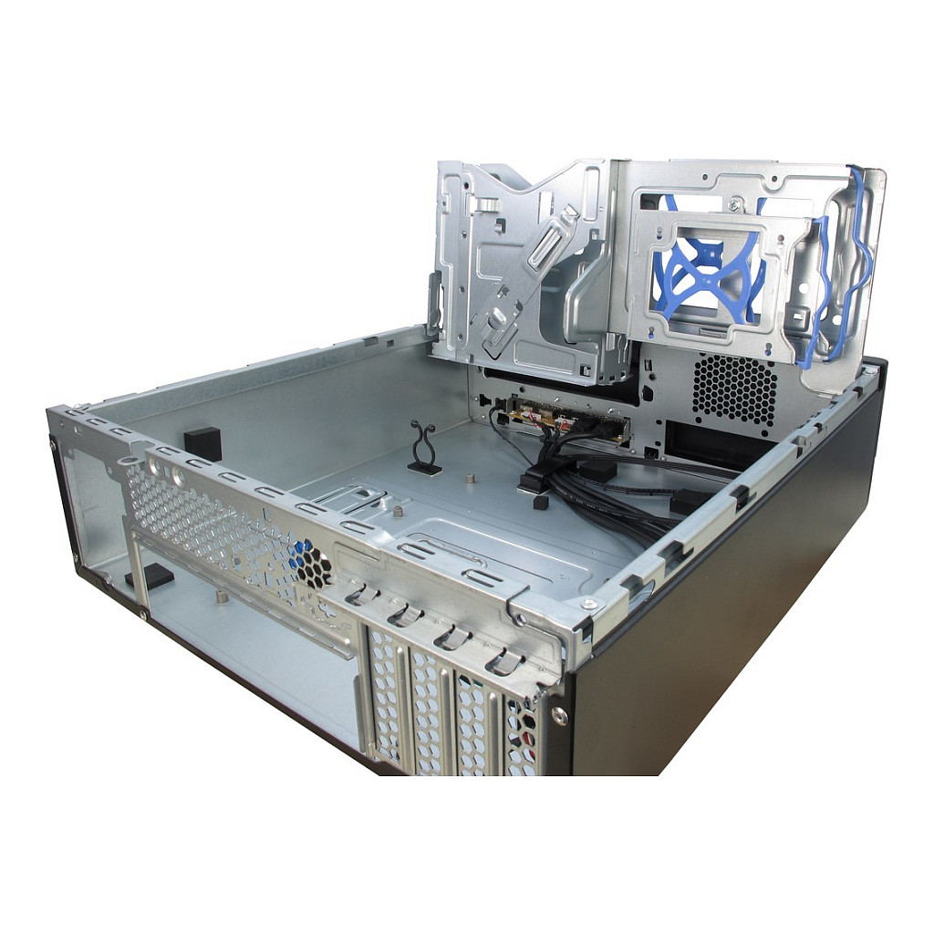 Kasë Mini Inter-Tech IT-502 Desktop - Zezë - 11
