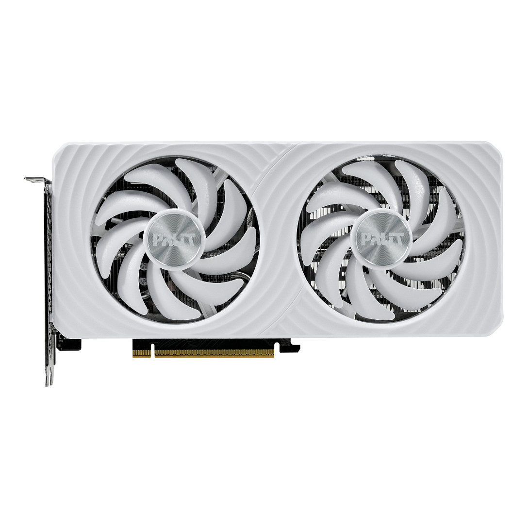 Kartë Grafike NVIDIA Palit GeForce RTX 5060 White OC / 8GB GDDR7 / PCIe 5.0 / Dual Fan - Bardhë - 1