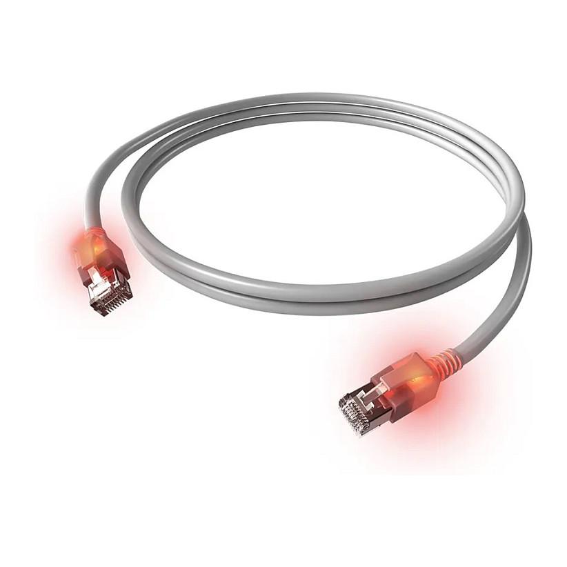 Kabllo për Rrjet EasyLan CS1OAADAD0015 / RJ45 - RJ45 / Cat.6A / S/FTP / AWG 26 / 500 MHz / 1.5 m - Gri