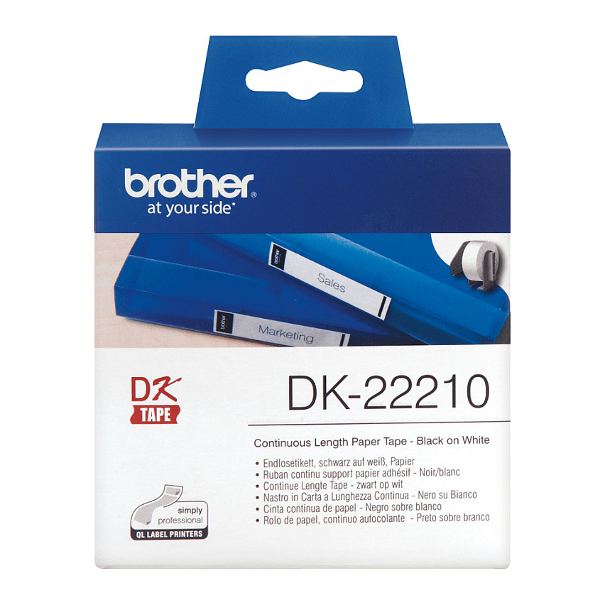 Toner Brother DK-22210 Original Continuous Paper Label Roll - 2