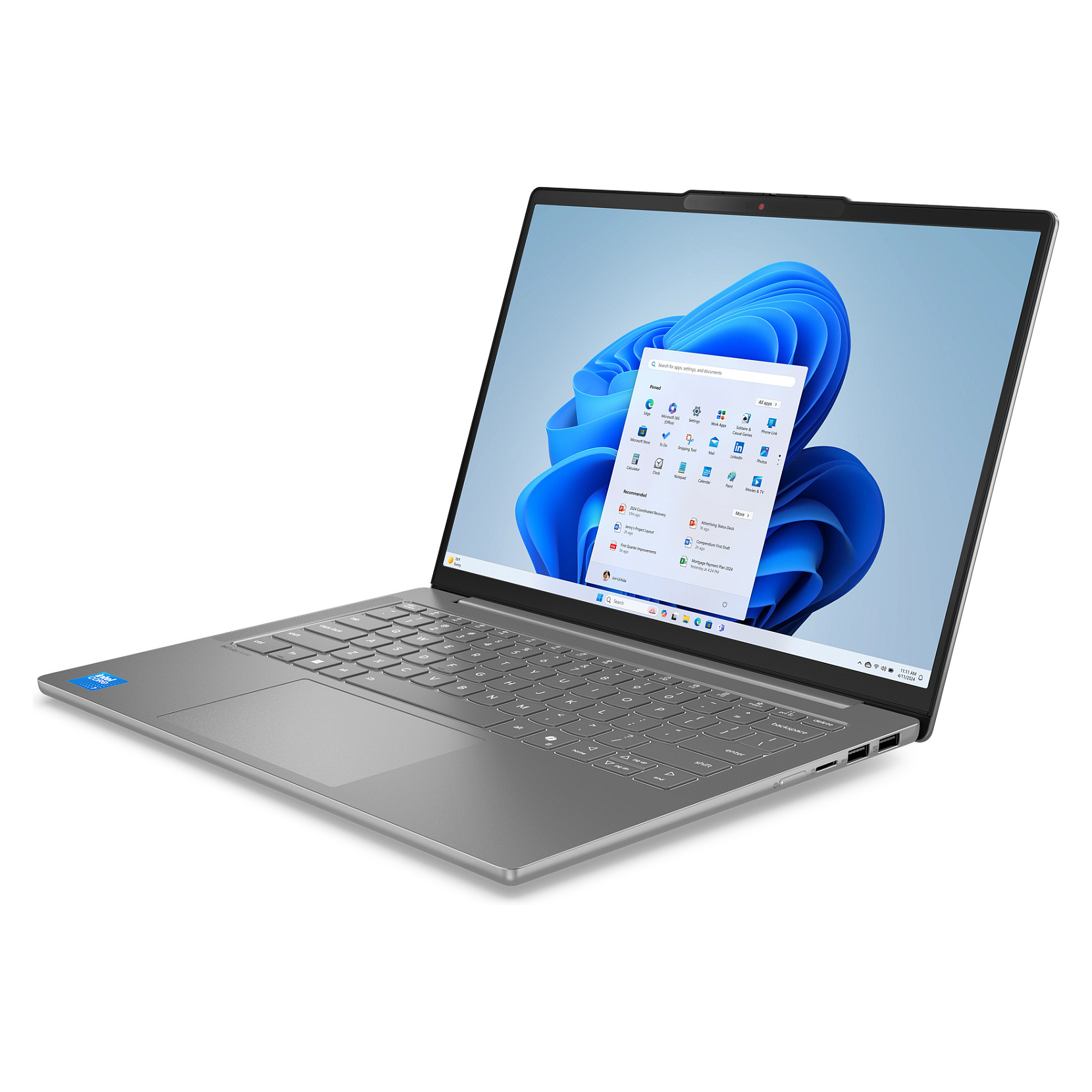 Laptop Lenovo IdeaPad 5 Slim / 7 240H / 24GB DDR5 / 1TB / 14" WUXGA OLED / Intel Graphics / DE  - Gri - 11