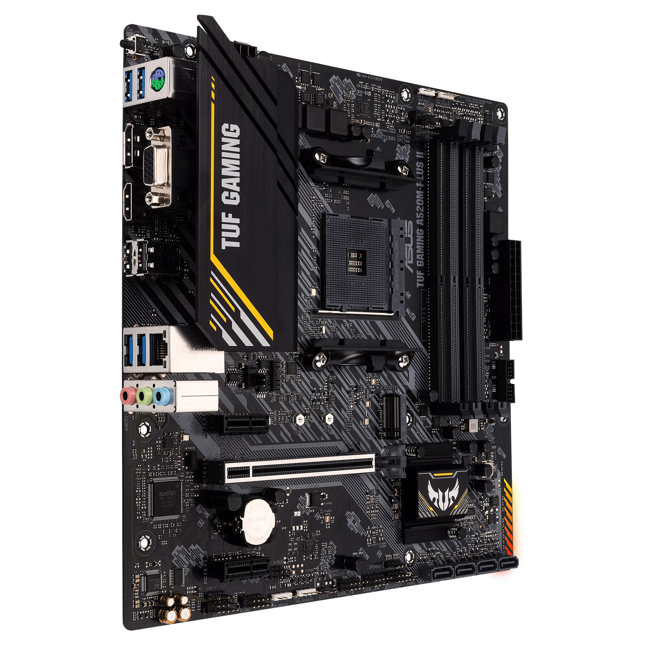Pllakë Amë MB ASUS TUF GAMING A520M-PLUS II - 3