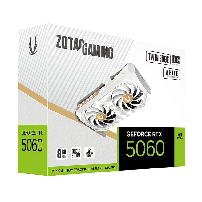 Kartelë grafike NVIDIA RTX 5060 8GB GDDR7 Zotac Twin Edge OC - 7