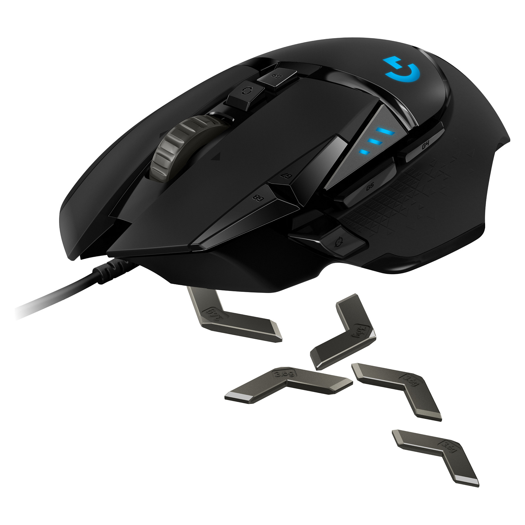 Maus Logitech G502 (Hero) USB black - 6