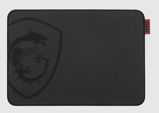 Mauspad Gaming MSI AGILITY GD23, Madhësi Mesatare, Sipërfaqe Micro-Texture, Bazë Antirrëshqitëse – Zezë