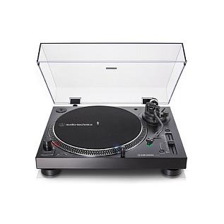 Gramafon Audio-Technica AT-LP120X, Me motor me lëvizje direkte, Manual, USB, Krah në formë J - Zezë - 2