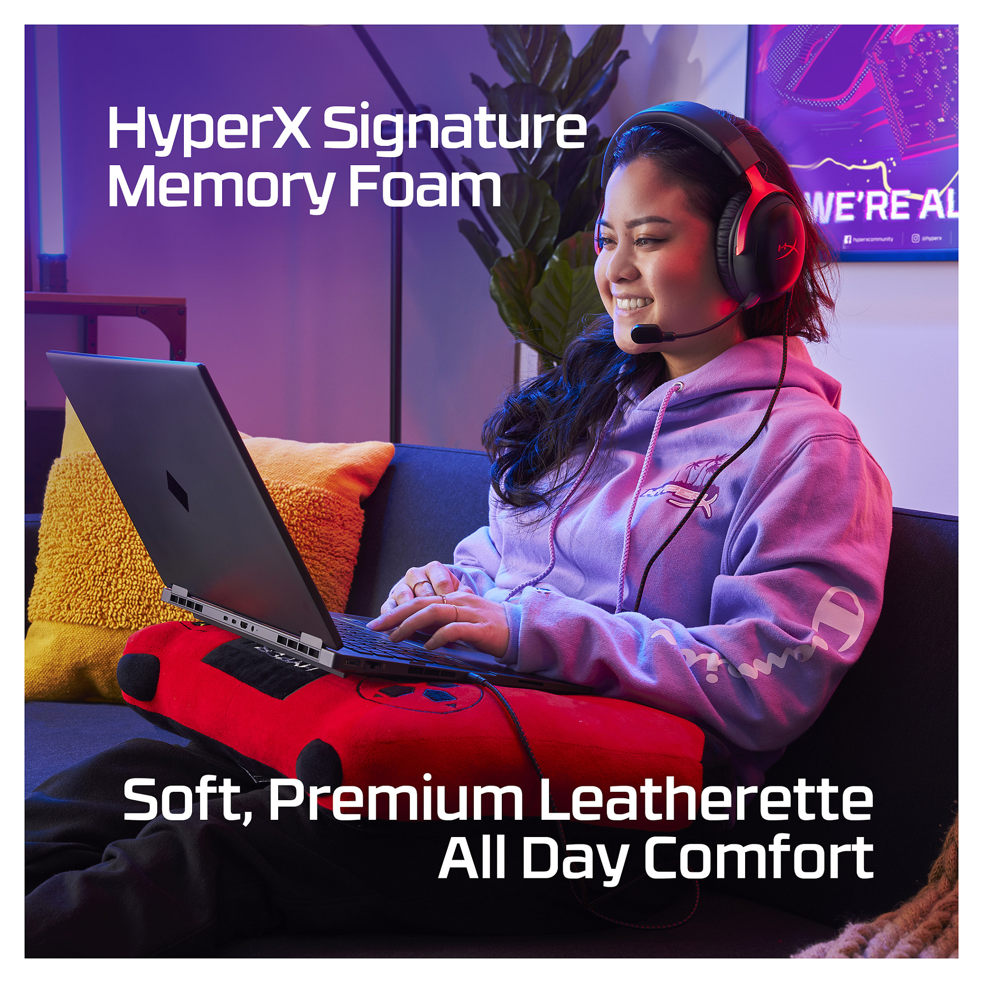 HyperX Cloud III BLK/RED GAM HEADSET - 4