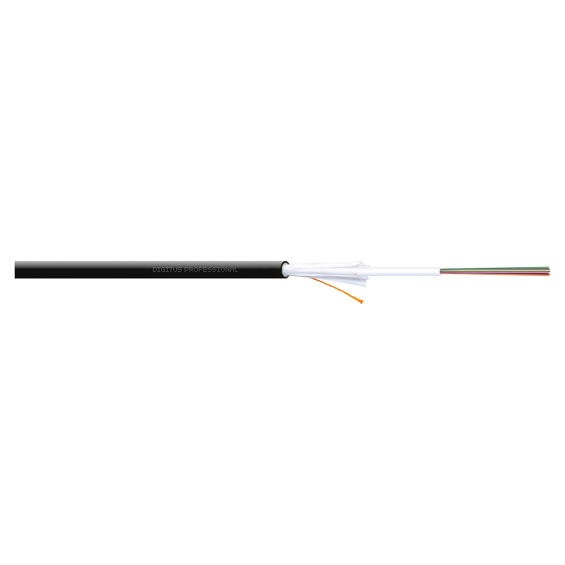 Kabllo optike DIGITUS / Indoor-Outdoor / OM2 / Multimode  / 12 Fibers - 1