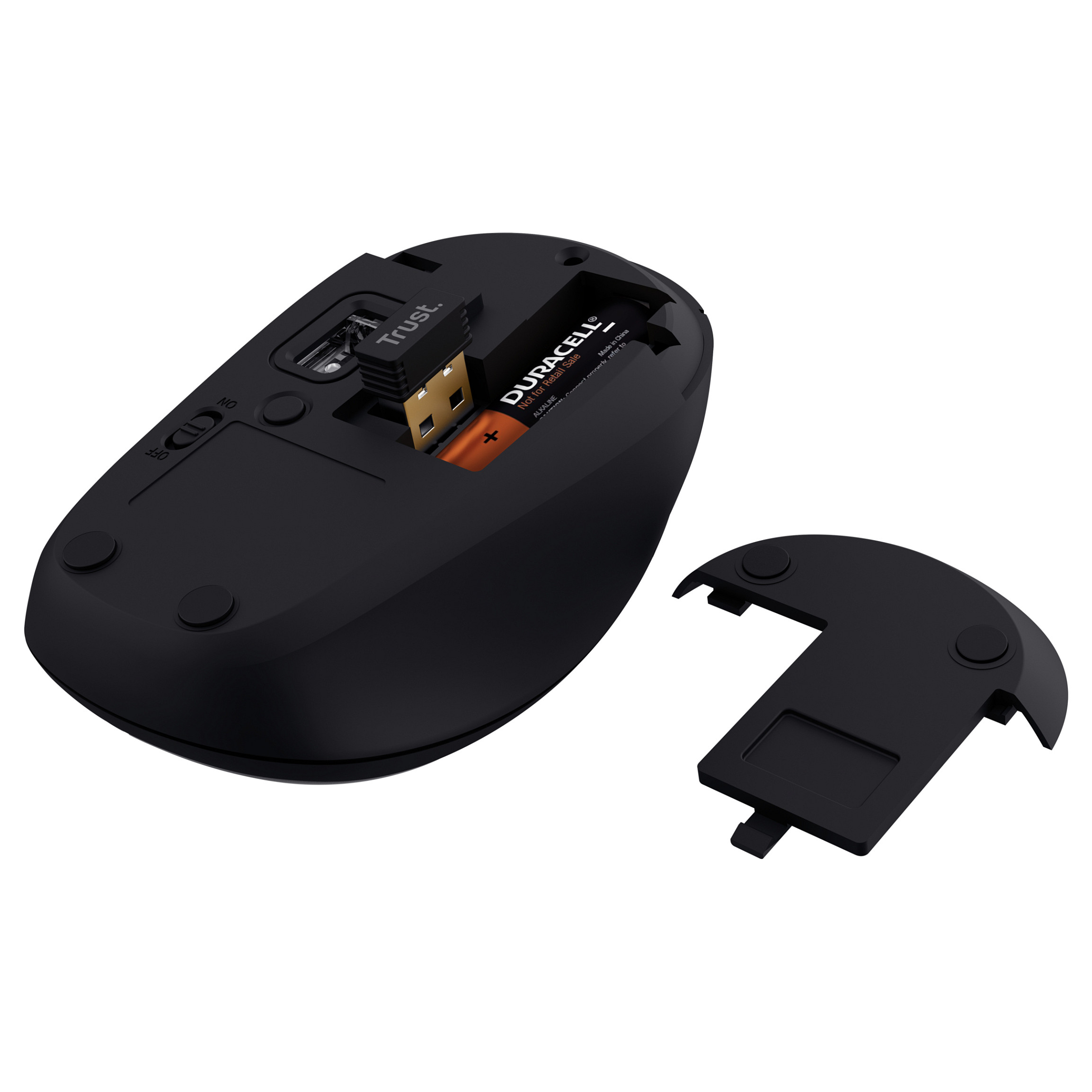 Maus pa kabllo Trust Yvi+ / Multi‑Device - Zezë - 4