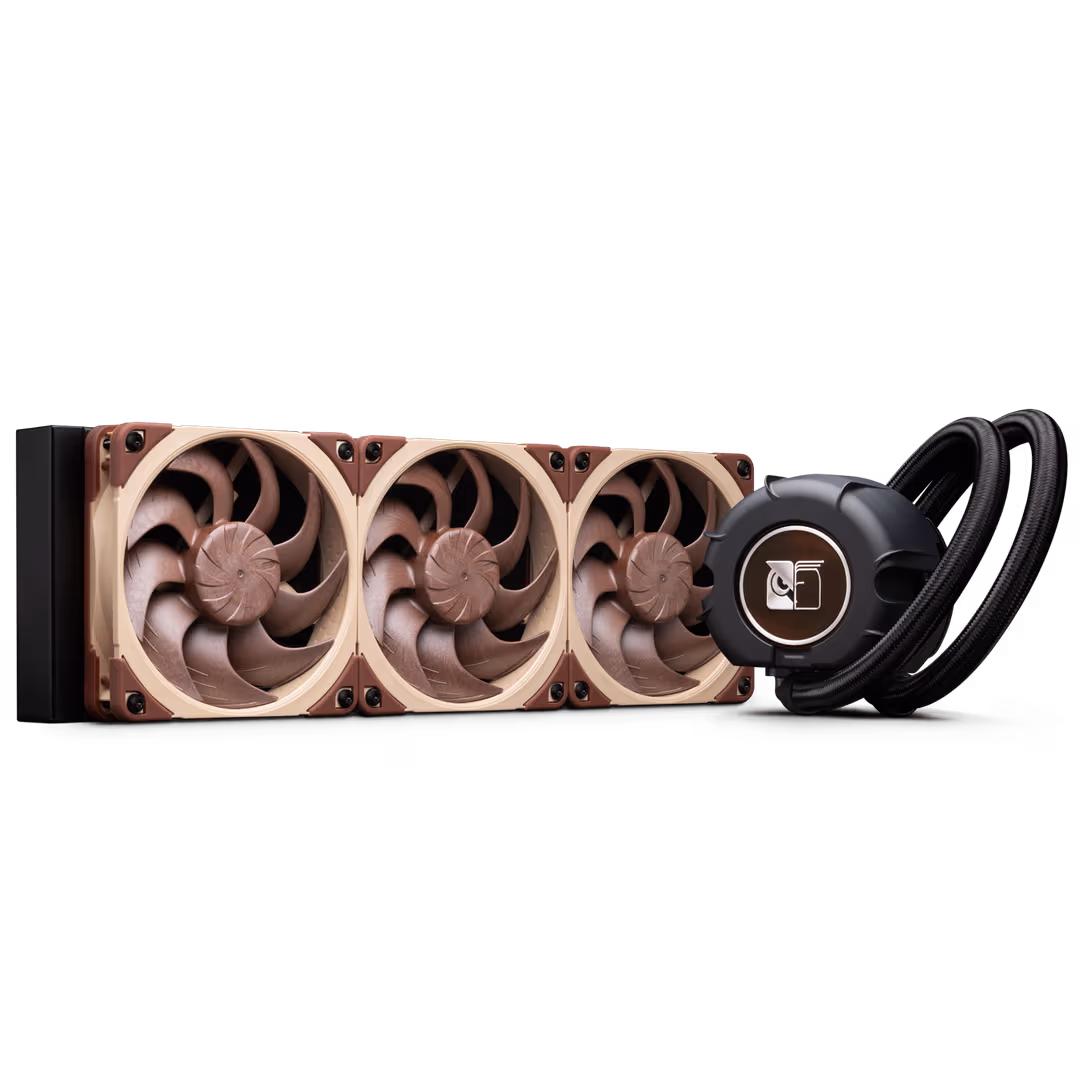Ftohës për Procesor Noctua NL-LC1-36 / AIO / 360mm / 3x120mm / 0-1800RPM / 63.15CFM - Kafe