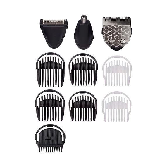 Makinë rroje multifunksionale BaByliss MT727E / 10-in-1 / Carbon Titanium / 0.5–8mm / 60 Min / Ni-MH – Zezë/Argjendtë - 3