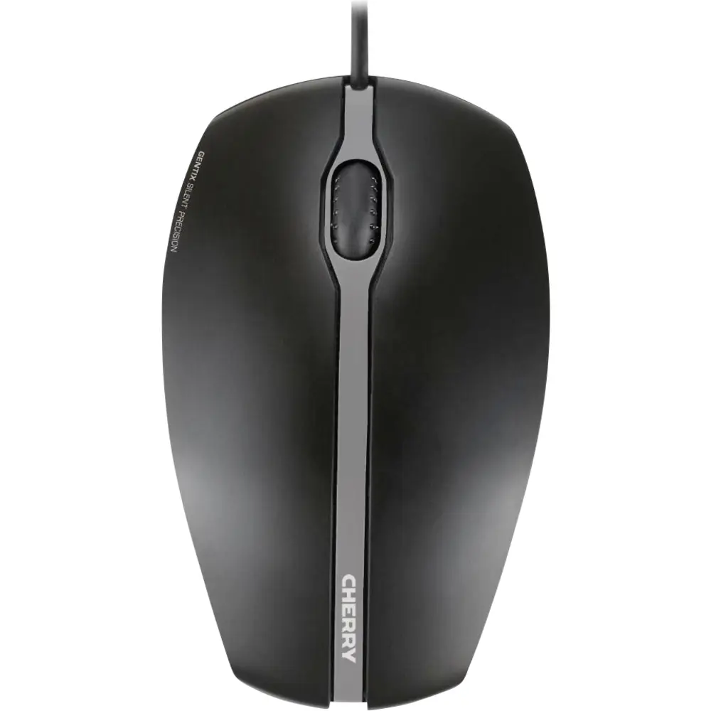 Maus me Kabllo Cherry GENTIX Silent / USB-A / 1000 DPI / 3 Butona – Zezë