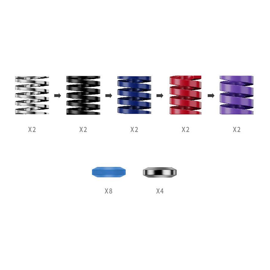 Aksesorë për Pedale MOZA Racing CRP2 Performance Kit / 1,764 Konfigurime / Për CRP2 / RS069 – Shumëngjyrësh