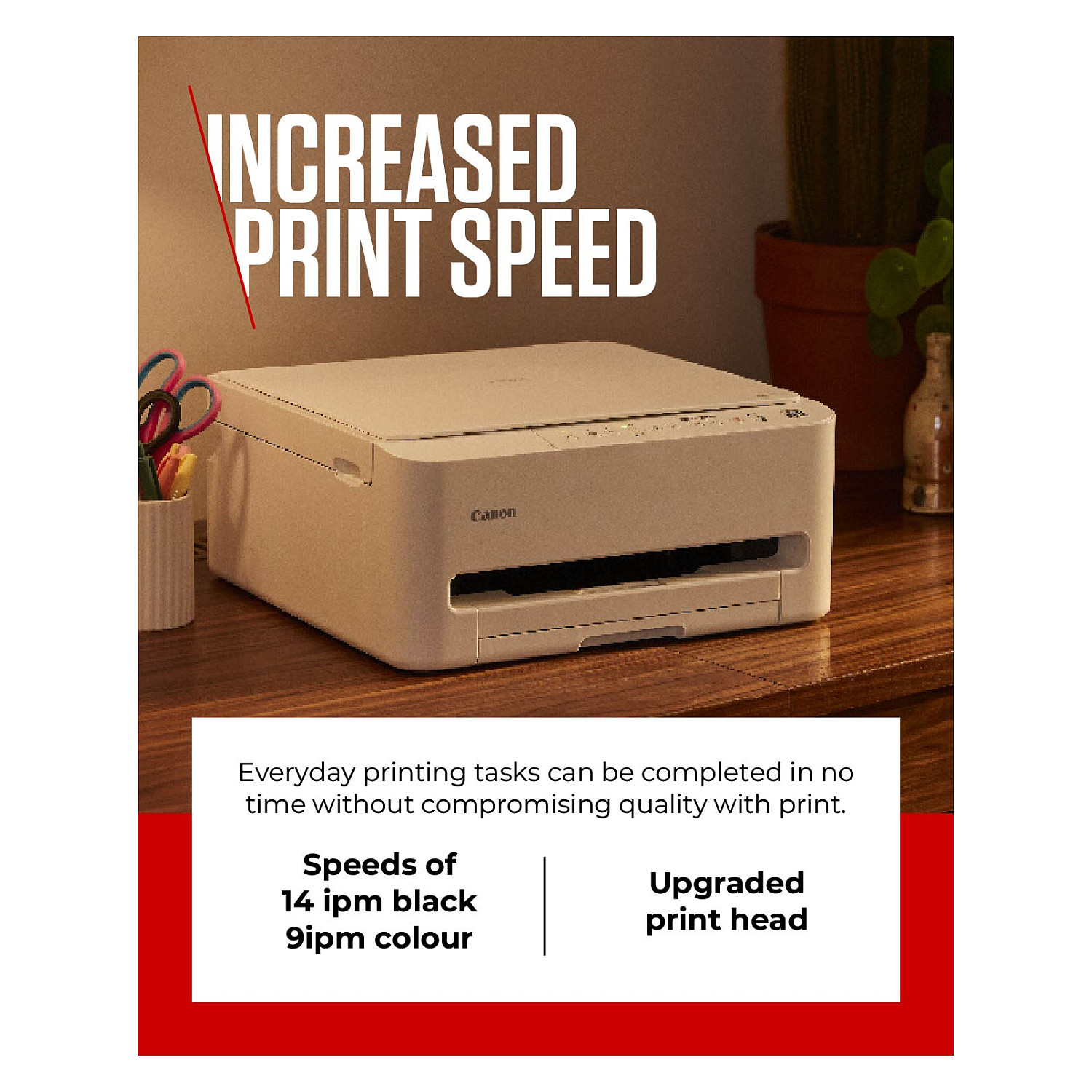 Printer Multifunksional Canon PIXMA TS4150i / 3‑in‑1 / 14ppm / Wi‑Fi – Bardhë - 15