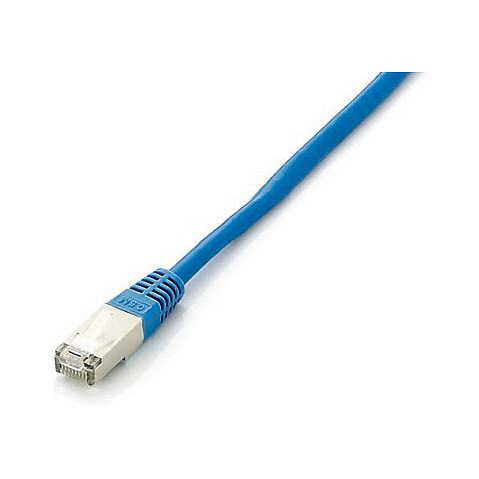 Kabllo për Rrjet Equip Patch Cat6A S/FTP RJ45 në RJ45 / 20.00m / e sheshtë / LSZH / Polybag – Blu - 2