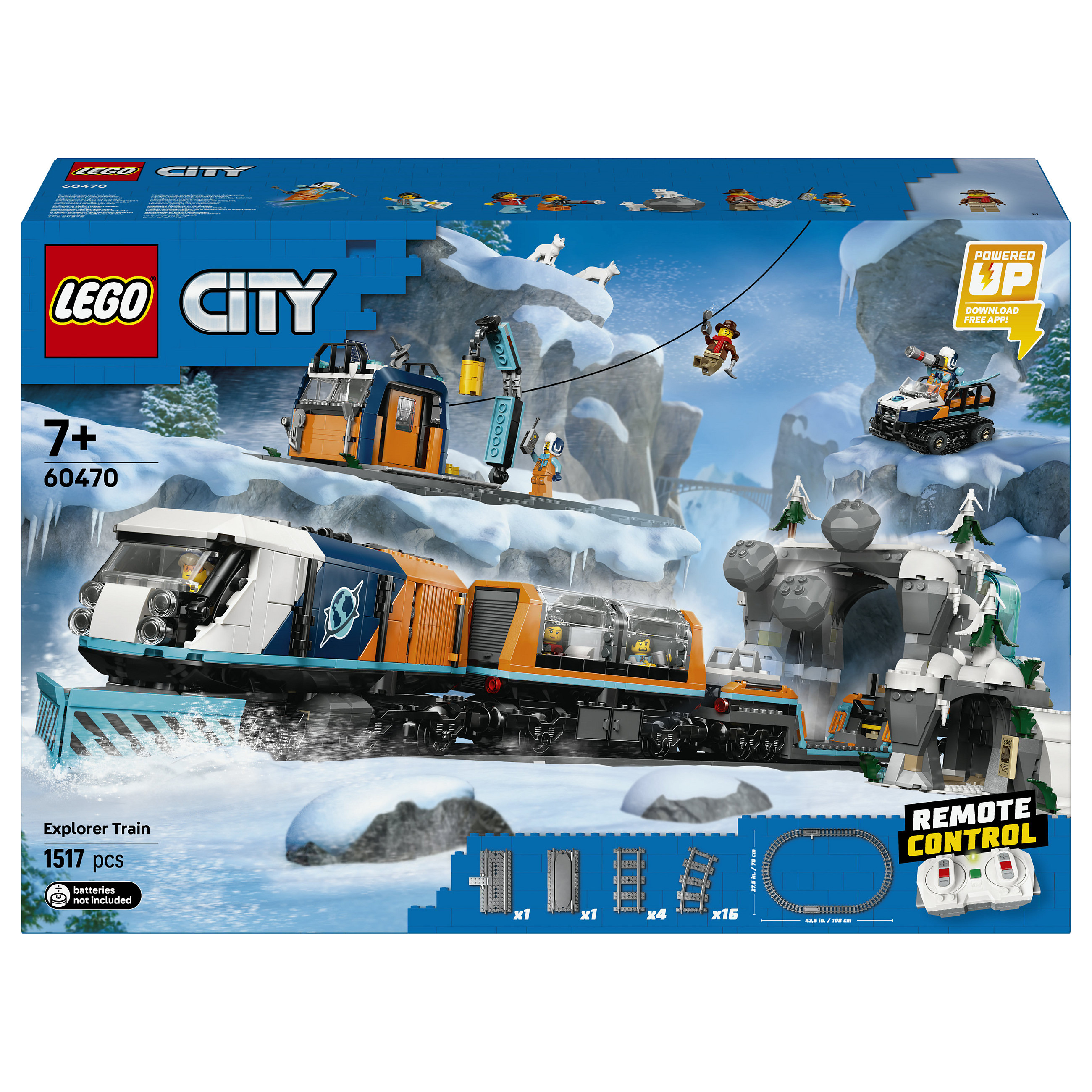 LEGO City Explorers Arctic Polar Express Train – Mix