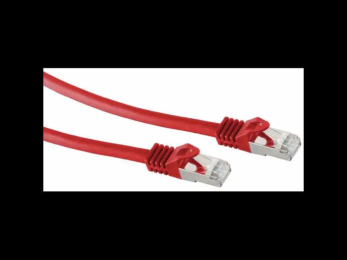 Kabllo për Rrjet (UTP) S/CONN maximum connectivity 75520-R, Cat7, S/FTP, RJ-45, 10 m - Kuqe