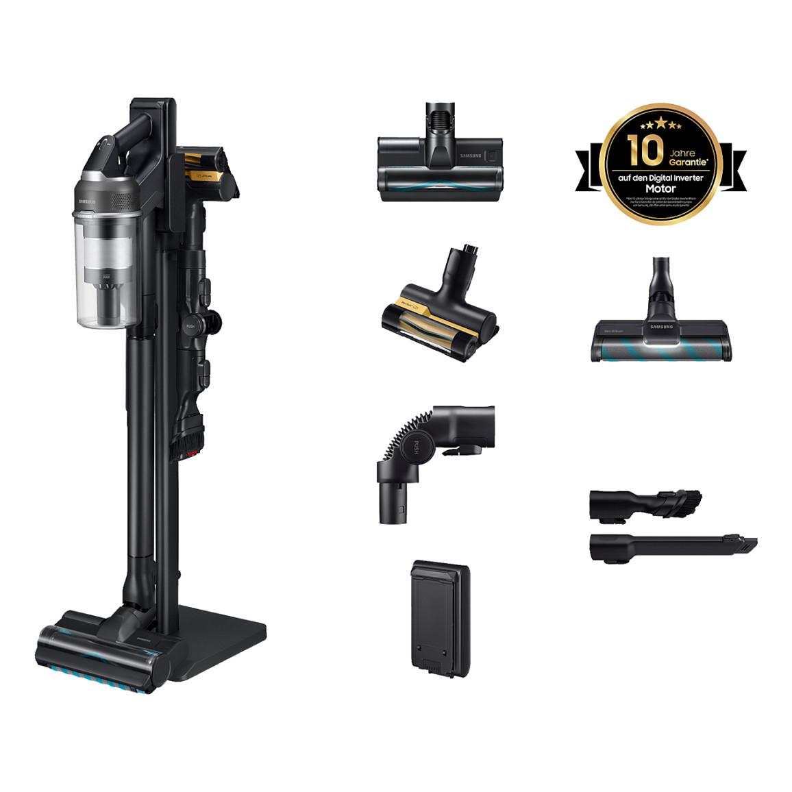 Fshesë me Vakum Samsung Jet 95S CompleteClean / 770W / 280AW / HEPA H13 / 0.8L / 60min / Standing Station – Zezë