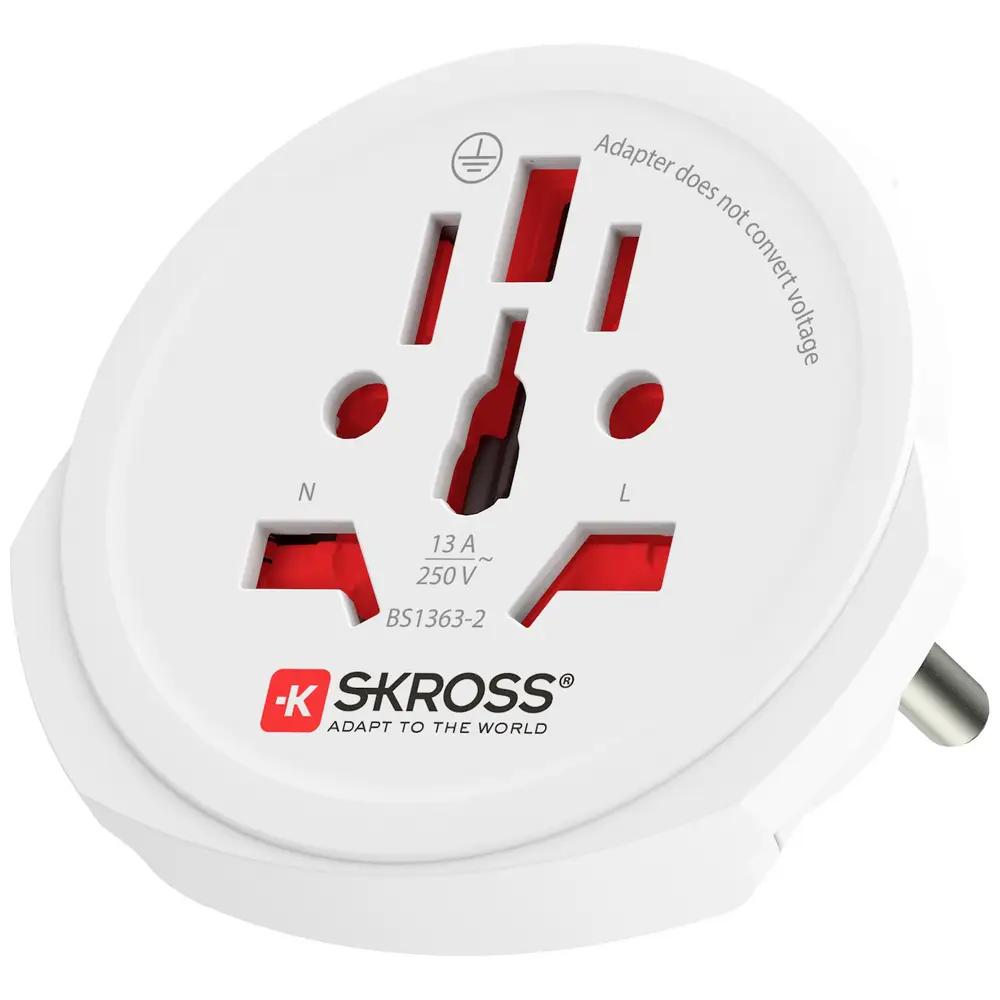 Adapter Udhëtimi SKROSS PRO World / Type A, B, C, E, F, G, I, J, L & N / 7A / 1750W / Universal – Bardhë - 5
