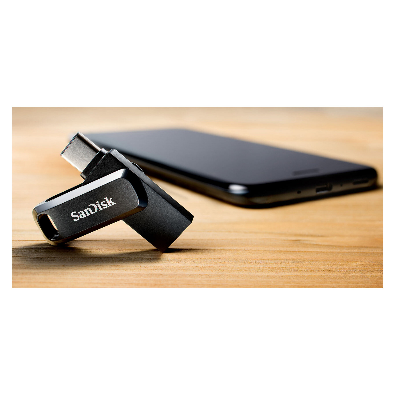USB Flash Drive STICK 512GB USB 3.1 SanDisk Ultra Dual Drive Go Type-C - e zezë - 10