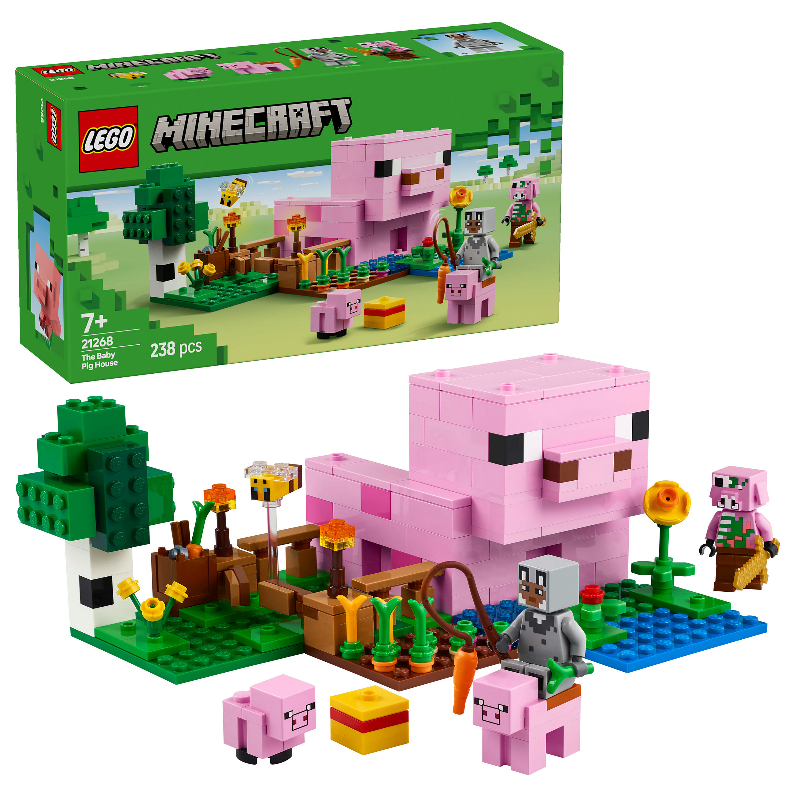 LEGO 21268 Minecraft The Baby Pig House - 3