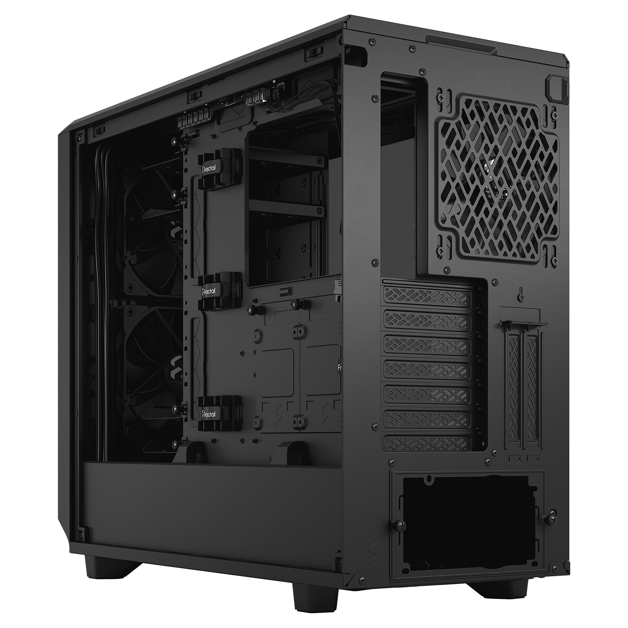 Kasë Fractal Design Meshify 2 Window Midi Tower - Zezë - 17