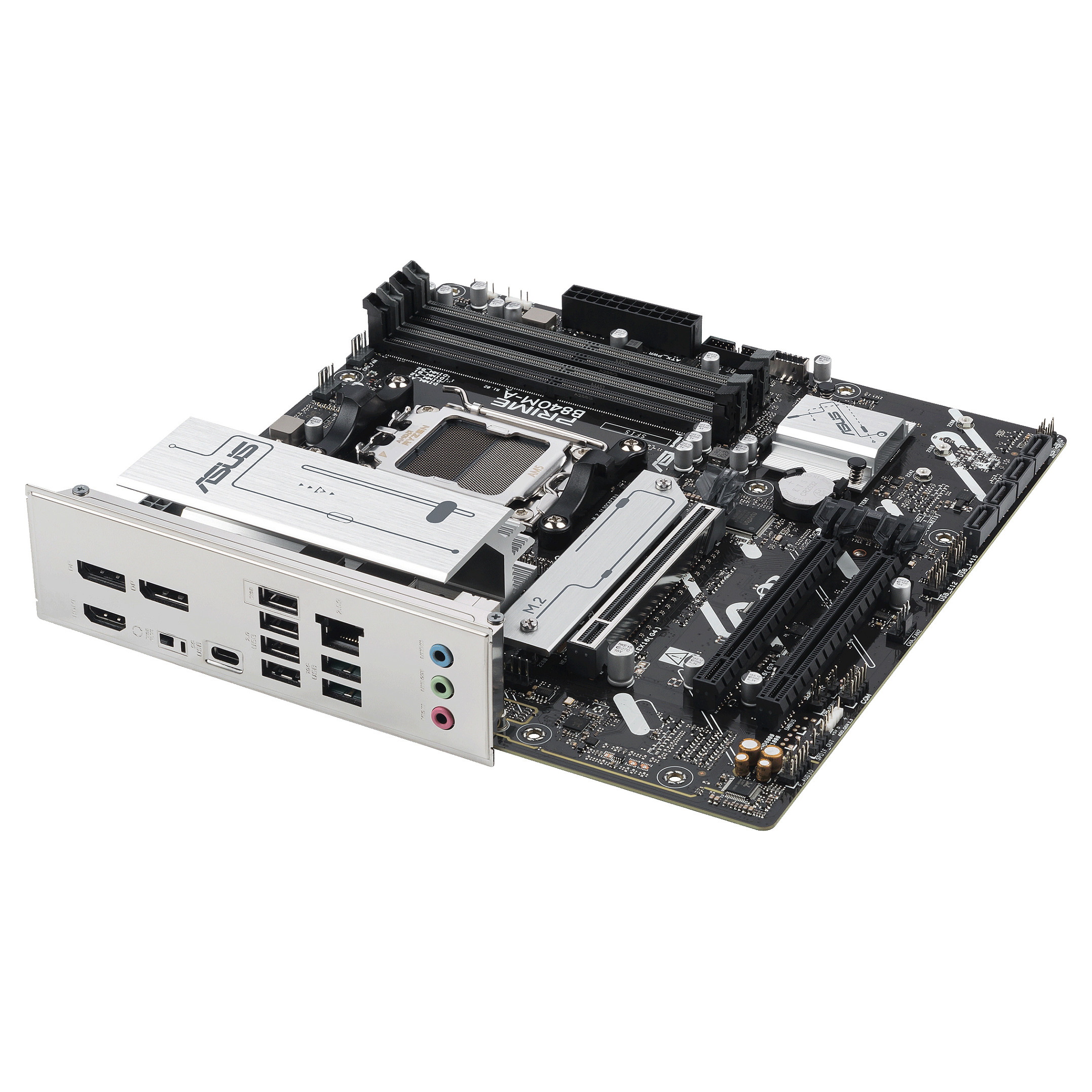 Pllakë Amë ASUS AMD PRIME B840M-A-CSM DDR5 mATX - 8
