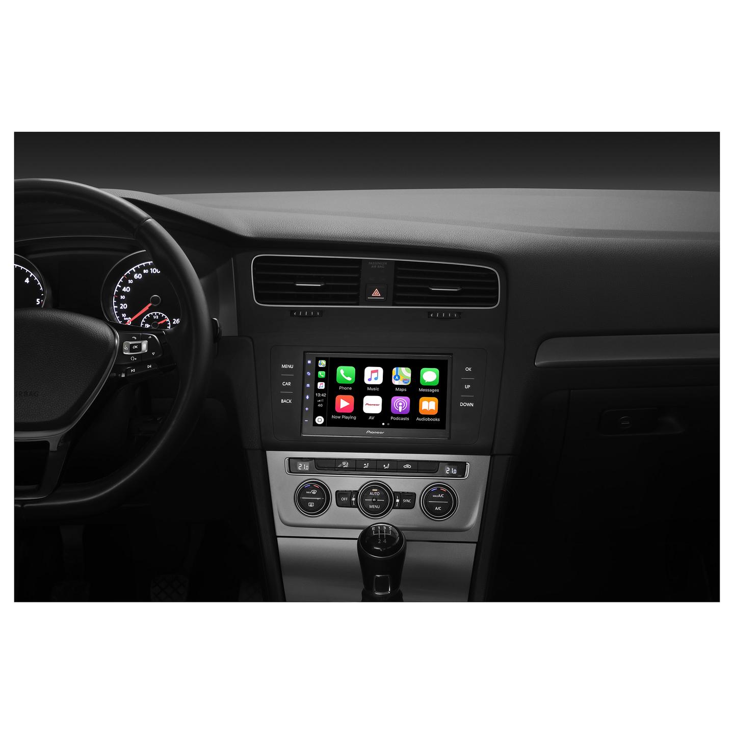 Radio multimedia për veturë Pioneer SPH-DA250DAB-AN, 2 DIN, ekran me prekje 6.8", Apple CarPlay, Android Auto, DAB+, Bluetooth - Zezë - 4