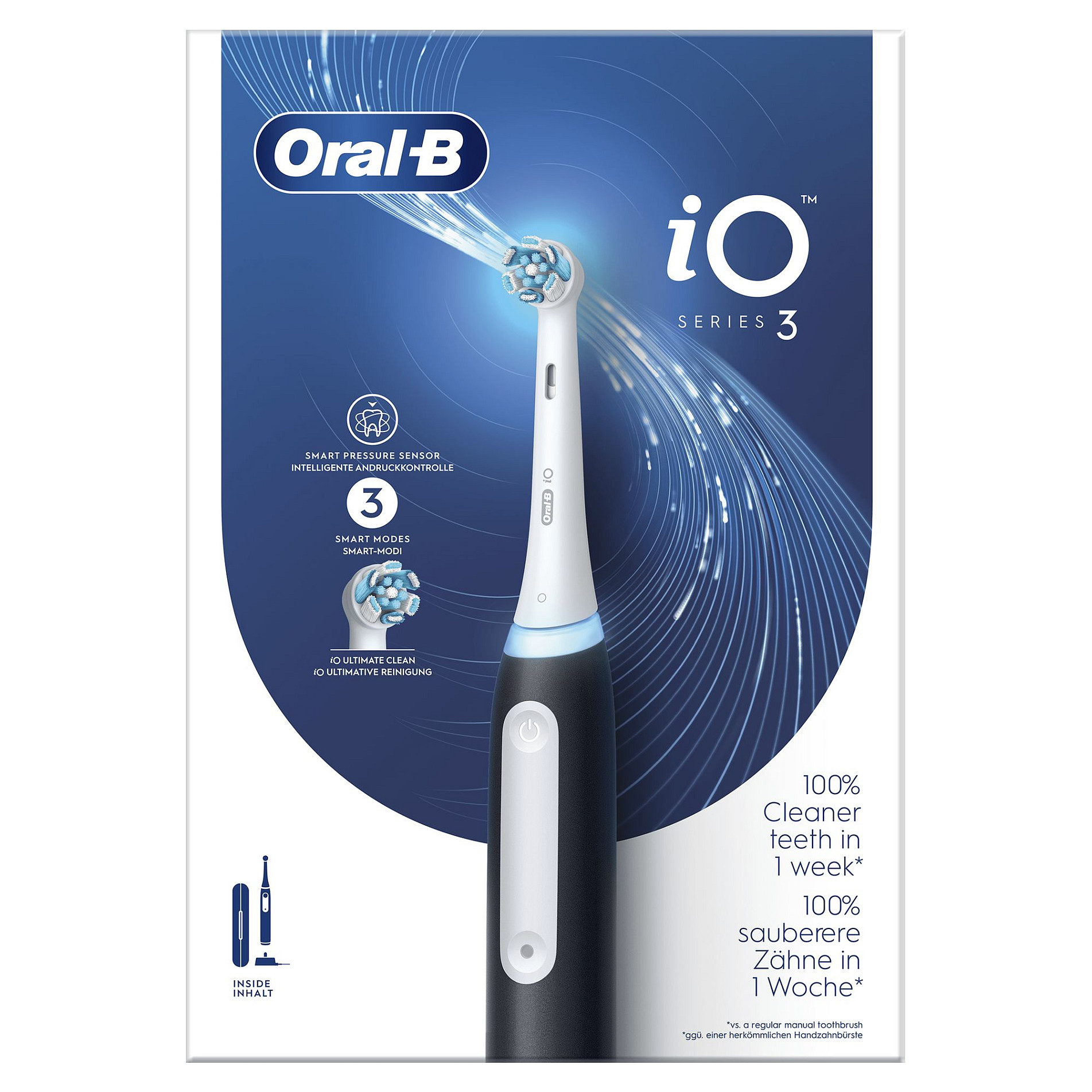 Furçë dhëmbësh elektrike Oral-B iO Series 3N – Zezë - 2