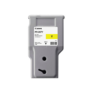INK Canon PFI-207Y Ink Cartridge – Verdhë - 1