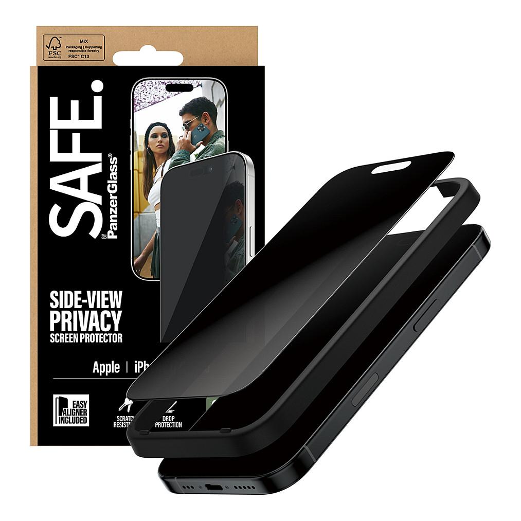 Mbrojtëse Ekrani PanzerGlass SA41290 / iPhone 17 / iPhone 16 Pro / 2-Way Privacy / Ultra-Wide Fit / EasyAligner / 60% Recycled Glass - Transparent - 6