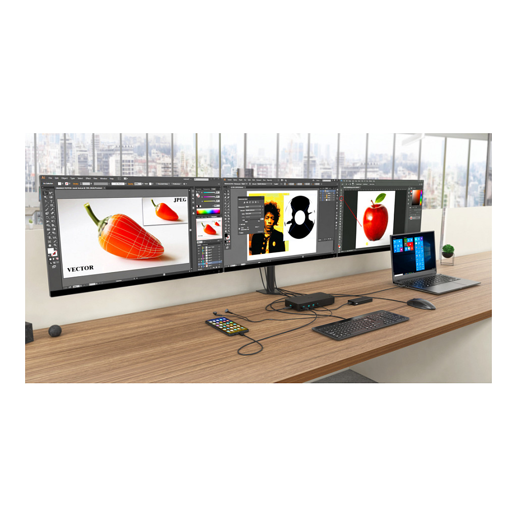 Docking Station I-TEC USB 3.0 / USB-C / Triple Display / 3x 4K @60Hz / PD 100W - Zezë - 7