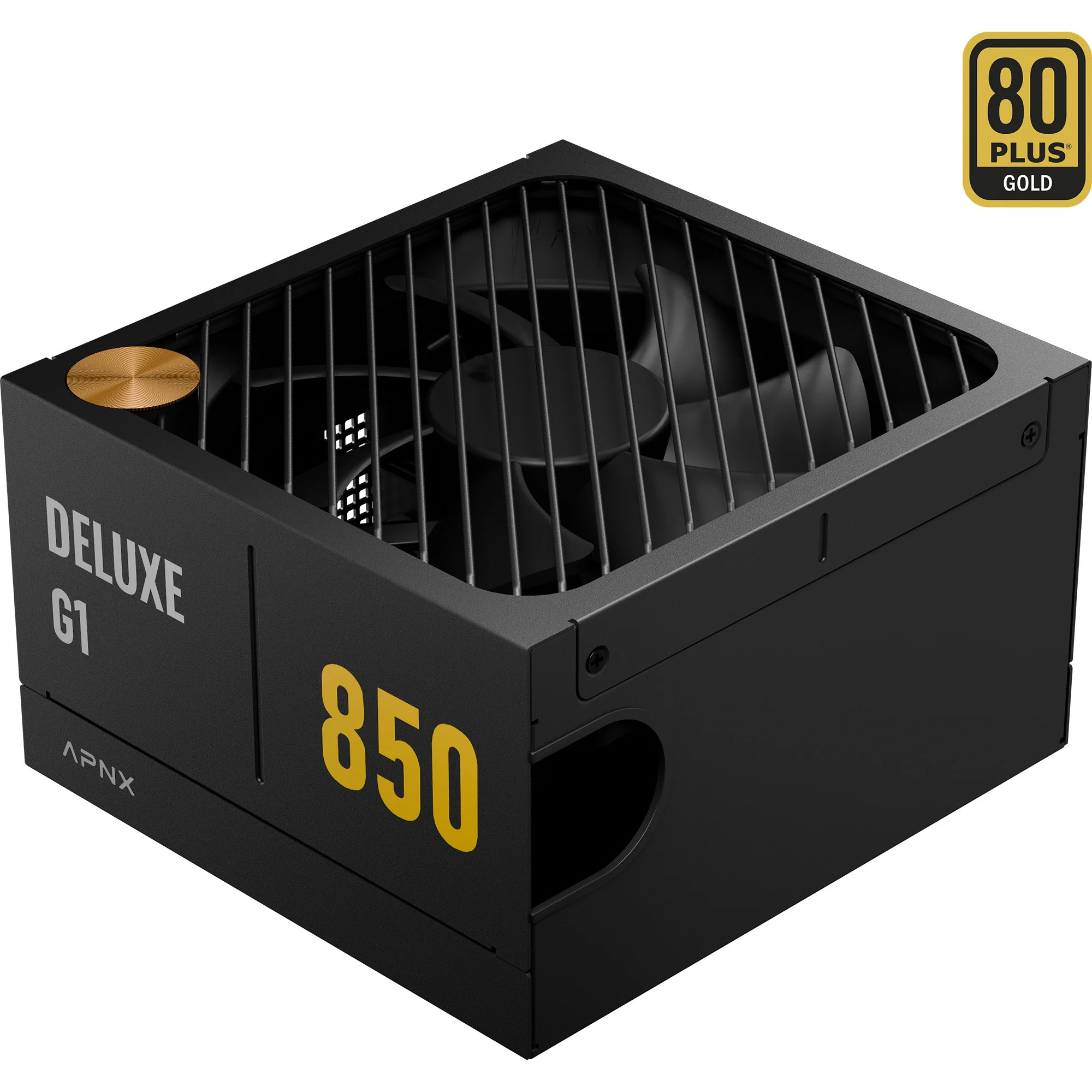 Furnizues Energjie APNX DELUXE G1 / 850W / ATX 3.1 / PCIe 5.1 / 80 PLUS Gold - Zezë - 4