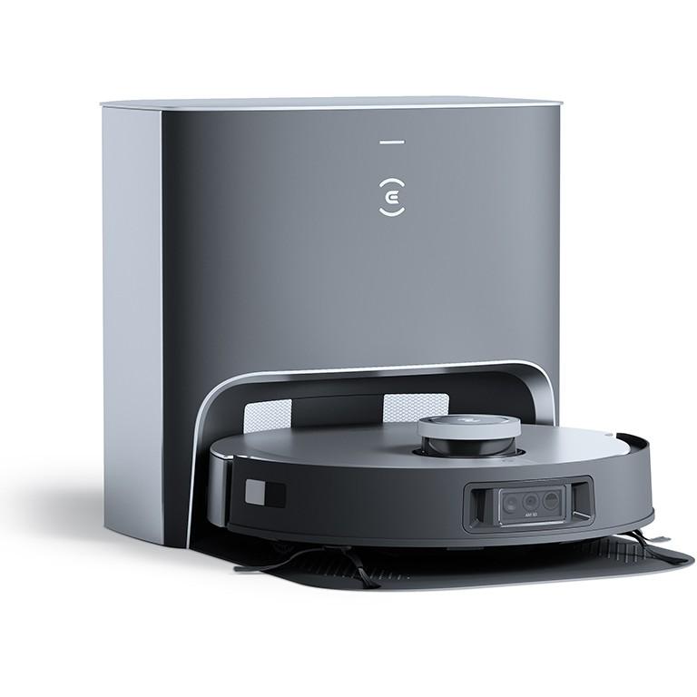 Fshesë Robotike ECOVACS DEEBOT X1 Plus / 5000Pa / 5200mAh / TrueMapping 2.0 / AIVI 3D / 3.2L / OZMO Pro 3.0 – Gri - 2