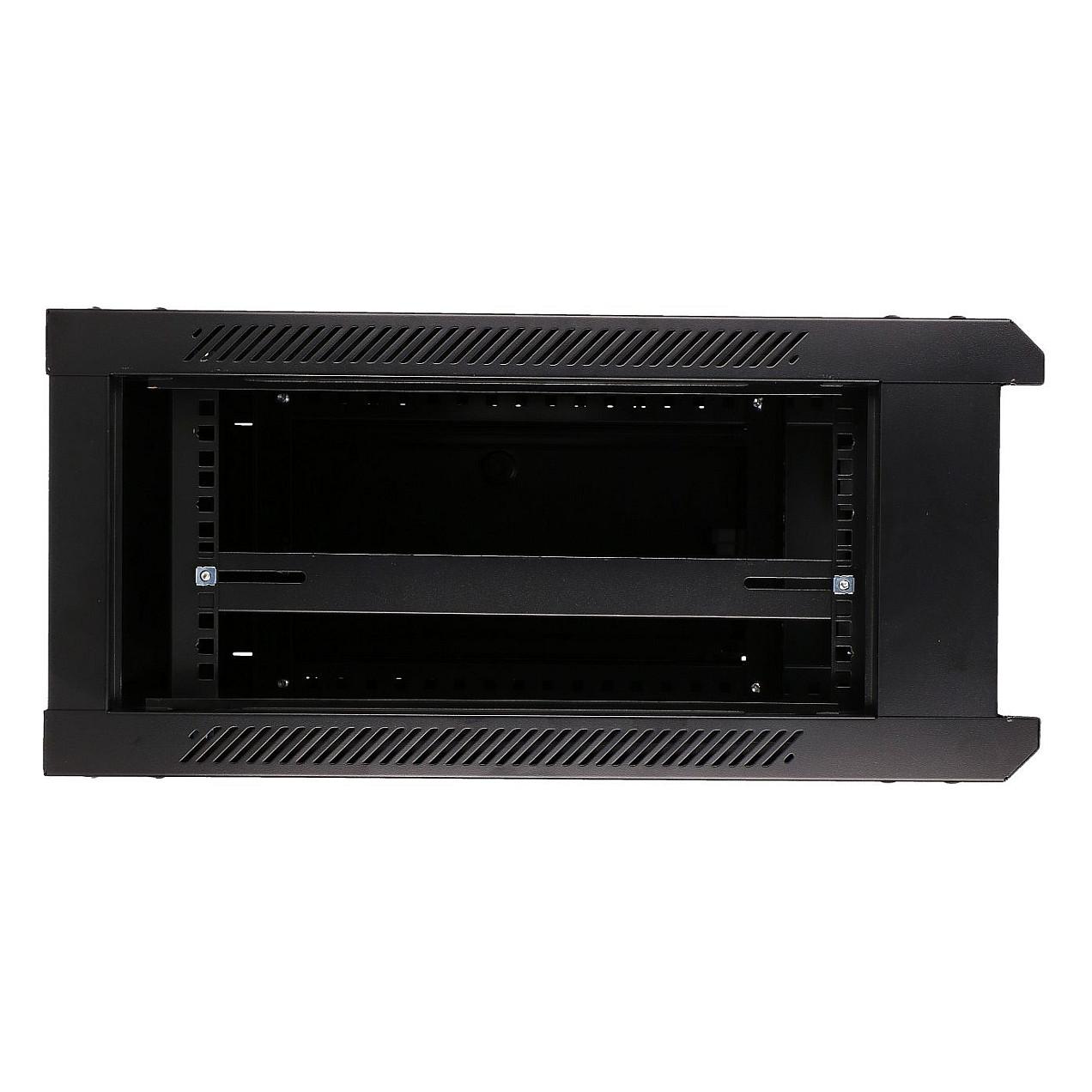 Kabinet Rack Extralink EX.2893, 4U, 19", 600×600mm, Montim në Mur, 30kg - Zezë - 7