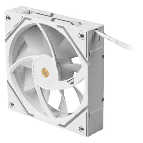 Ftohës për Kasë MSI MPG EZ120 / 120mm / 1900 RPM / PWM / ARGB – Bardhë - 4