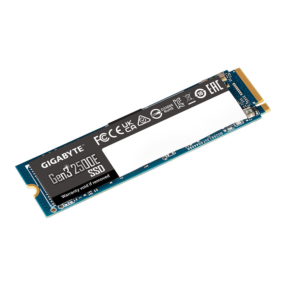 SSD e Brendshme M.2 / 500GB / GIGABYTE Gen3 2500E NVMe PCIe 3.0 x4 (2280, NVMe 1.3) - 4