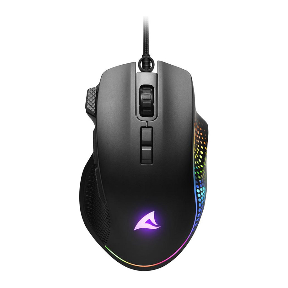 Maus Gaming Sharkoon Shark Force 3 / Optik 8 butona / 12.800DPI / e zezë - 1