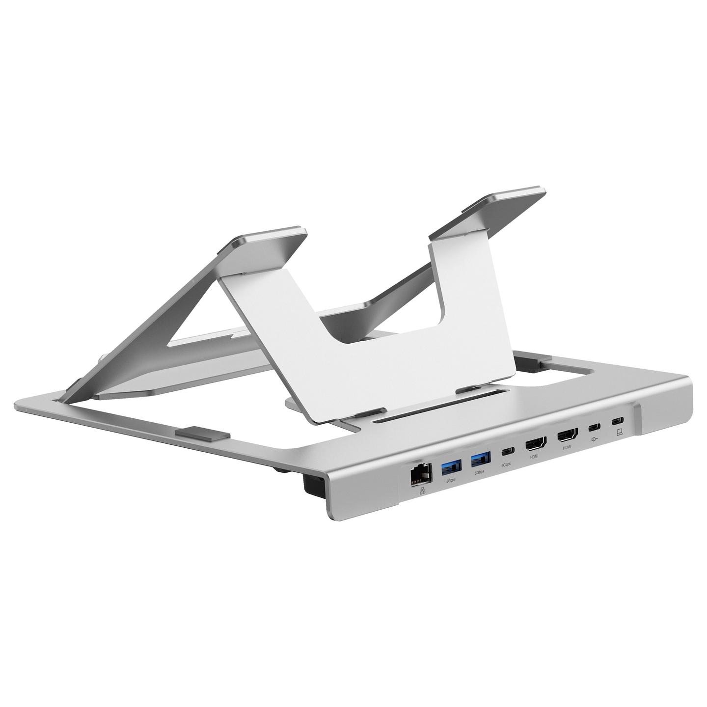 Docking Station Conceptronic DONN35S / 2x USB-A / 1x USB-C / 2x HDMI / Ethernet / 100W PD – Argjend