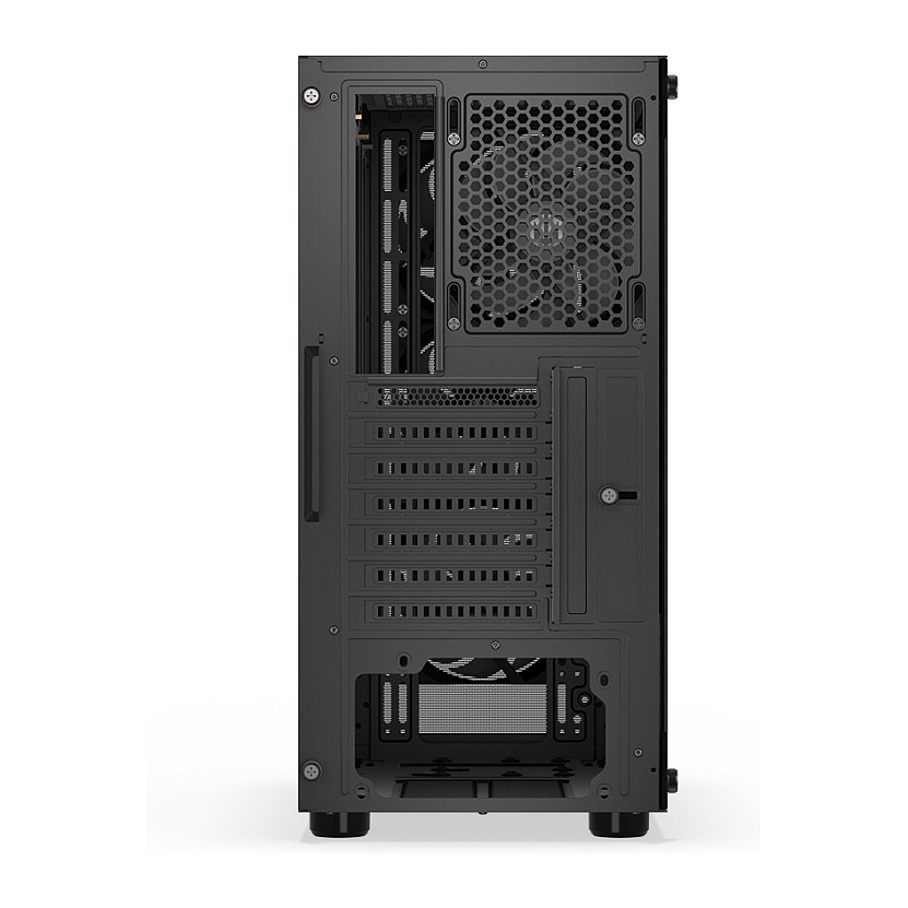 Kasë PC ENDORFY Ventum 200 ARGB / Midi Tower / ATX / 3x 120mm + 1x 120mm ARGB Fan / Tempered Glass - Zezë - 25