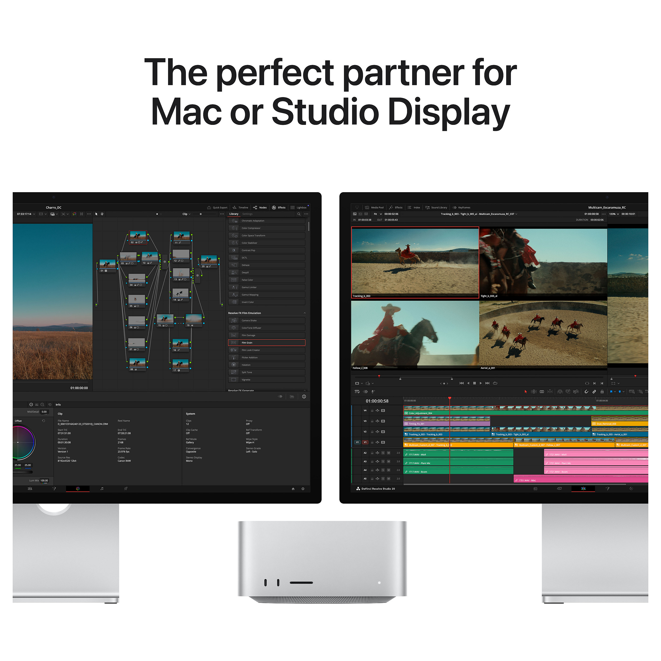 Monitor Apple Studio Display XDR / Standard glass / 27" / 5K Ultra HD LED / VESA - Argjend - 6