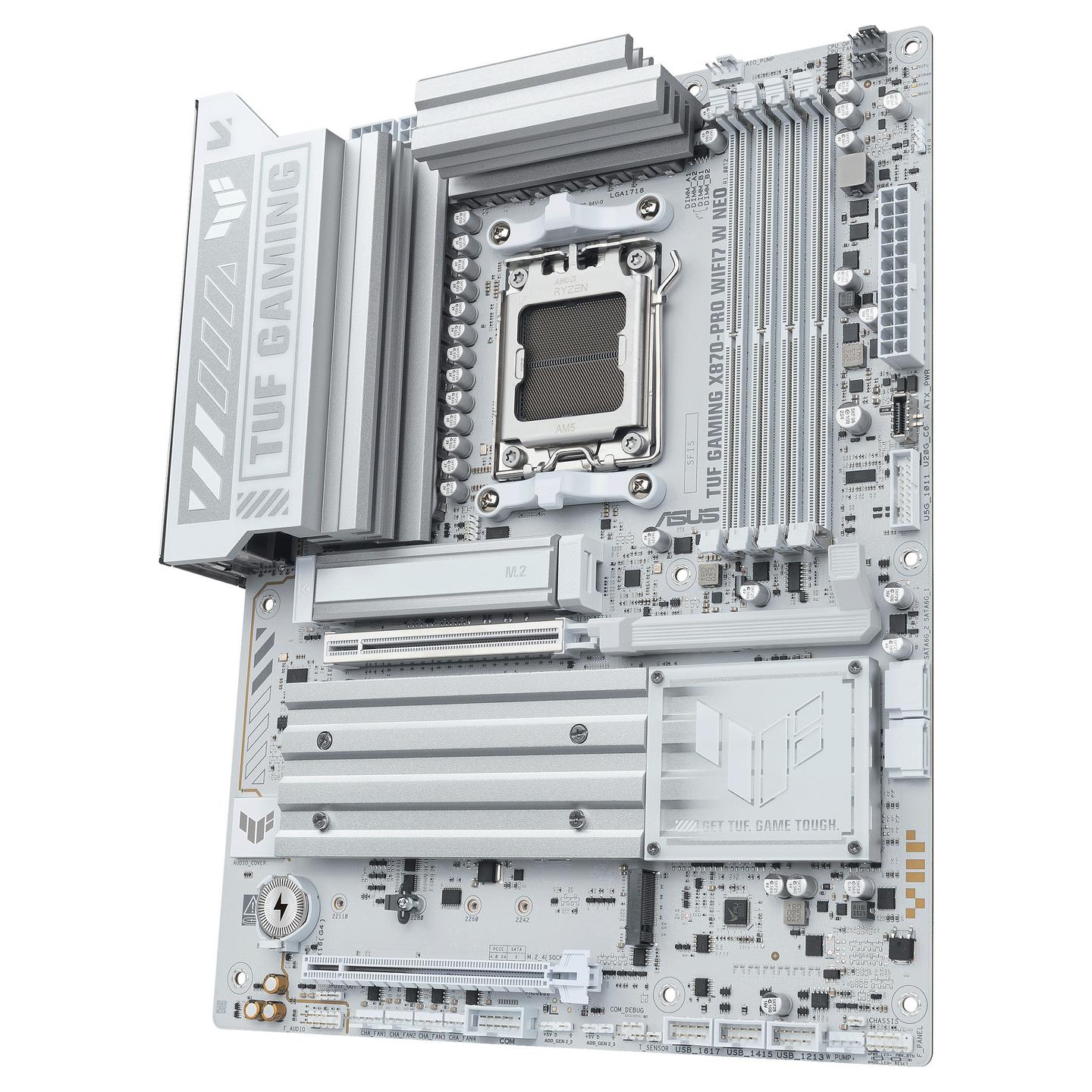 Pllakë Amë MB AMD ASUS TUF GAMING X870-PRO WIFI7 W NEO, AM5, X870, DDR5, ATX, Wi-Fi 7, 5GbE LAN, HDMI - 5