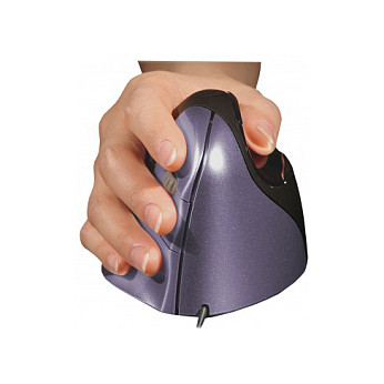 Maus pa Kabllo Evoluent 4 (Small) - Zezë / Vjollcë - 3