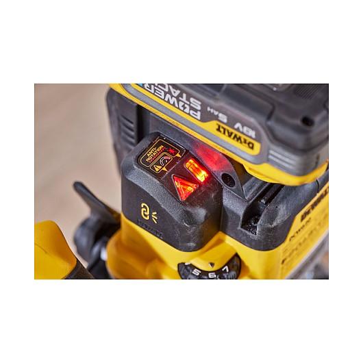 Frezë me Bateri DeWALT DCW620NT-XJ, 18V, Brushless, 11000–23000rpm, 70mm, 63mm - Zezë/Verdhë - 25