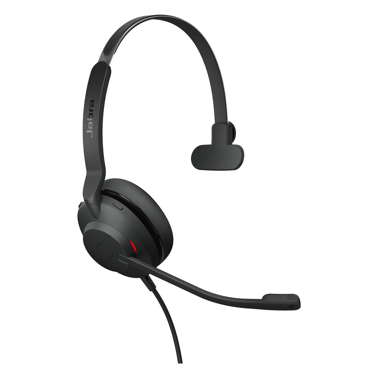 Kufje me kabllo Jabra Evolve2 30, USB-A, Mono, UC, 92 g - 3