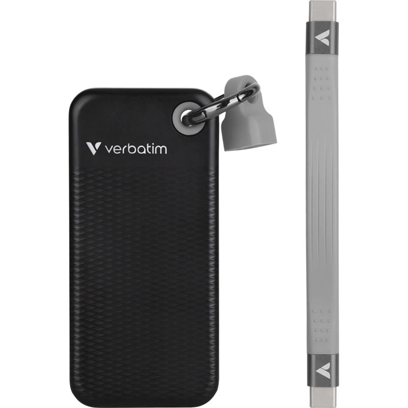  SSD e Jashtme Verbatim Pocket / 1TB / USB-C 3.2 Gen 2 - Zezë/Gri - 3